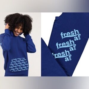 Febreze Rachel Motley Fresh AF Sweatsuit Lounge Set Size L